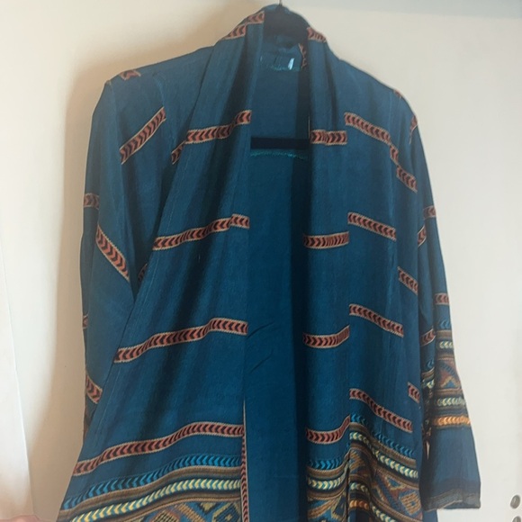 Open kimono, cardigan, topper size small / preowned - Picture 9 of 16